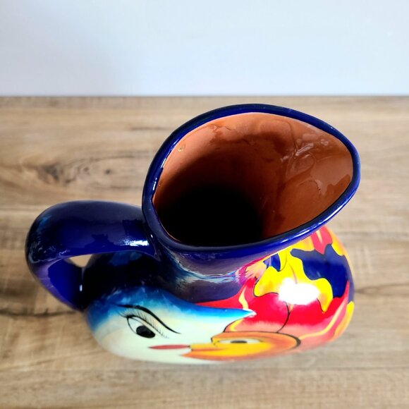 Large ceramic Sun and Moon pitcher/vase - Picture 8 of 8